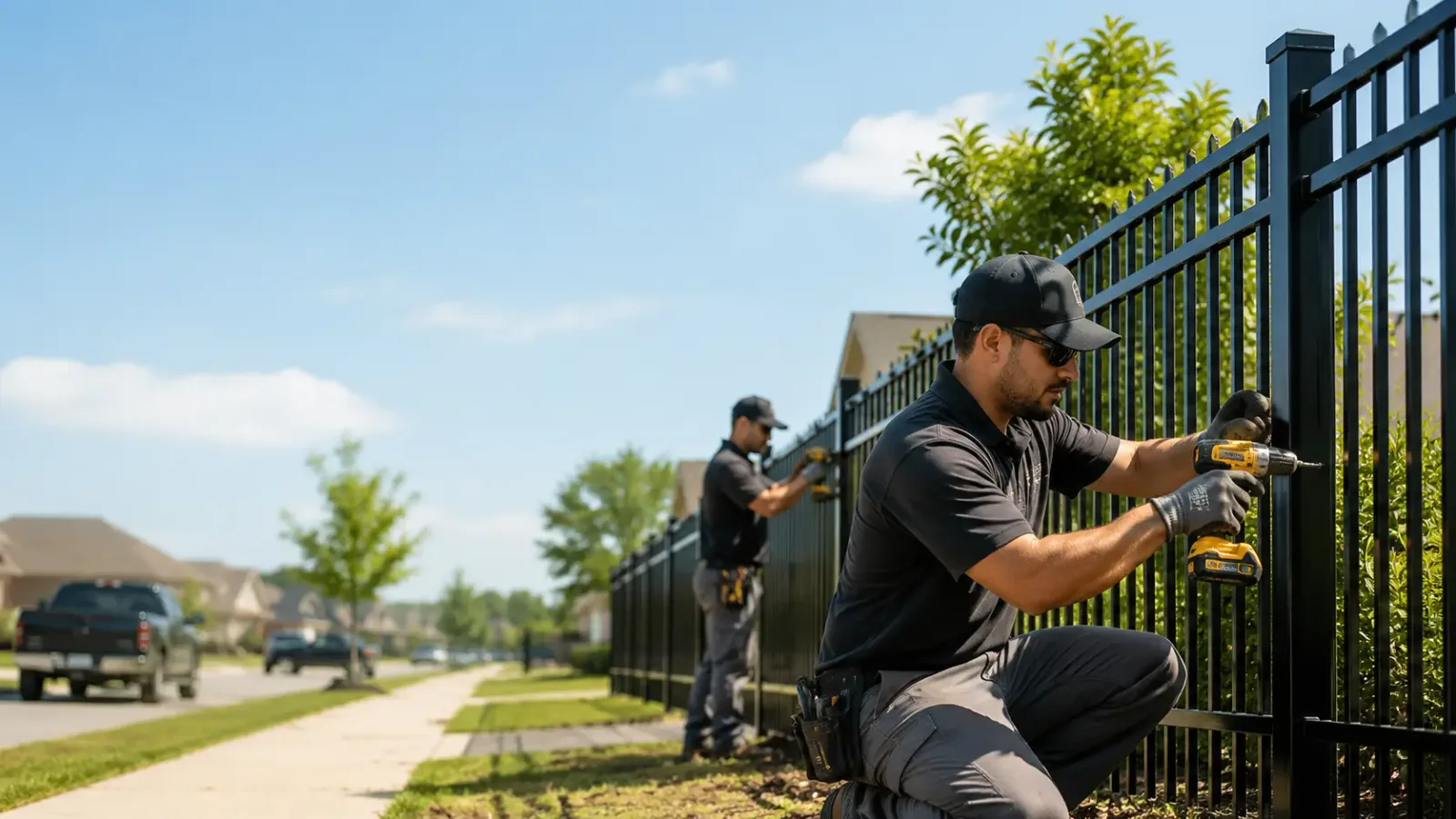 Metal Fence Installation in North Pitcher, NY